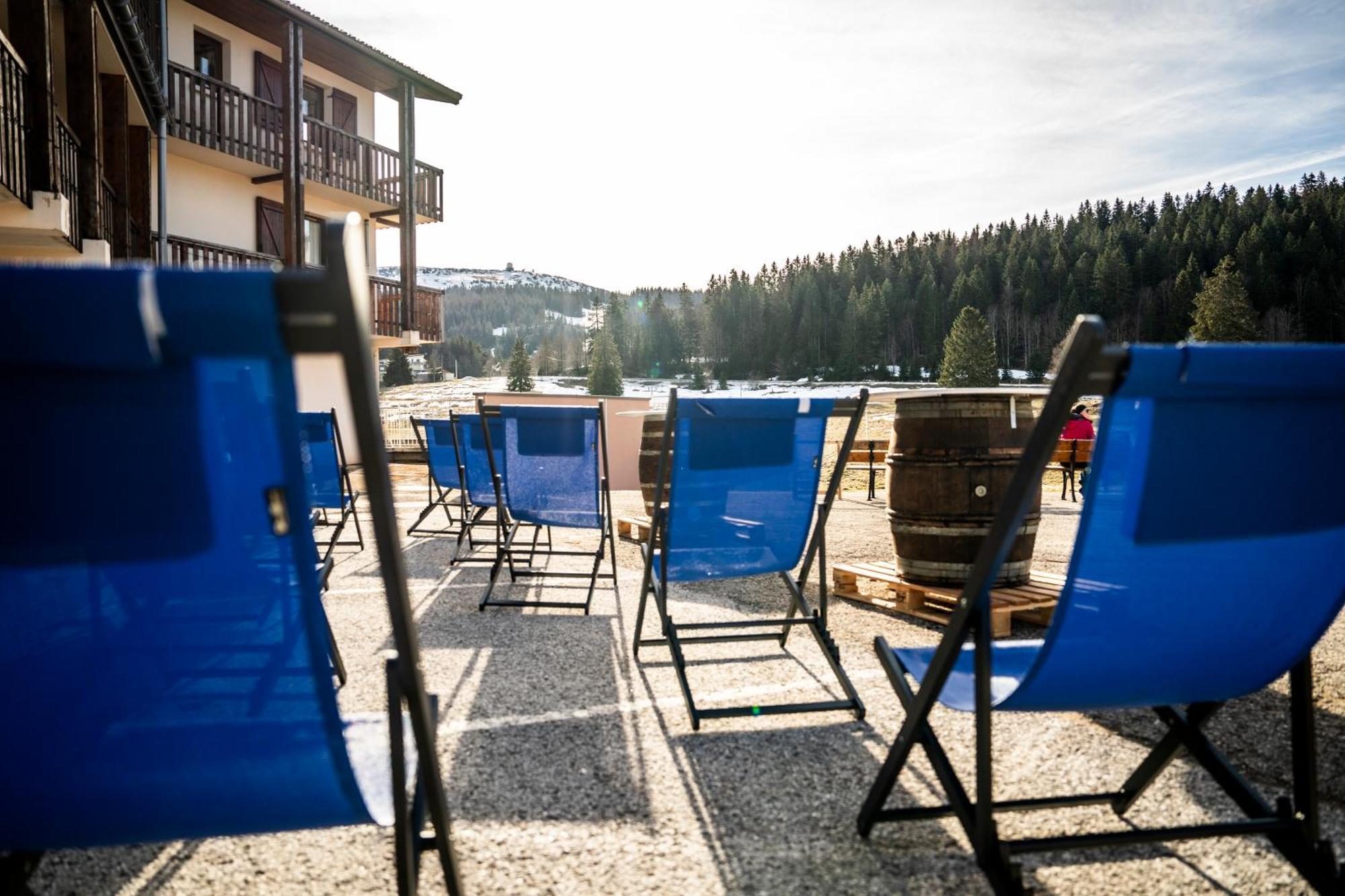 Hotel-Club Cote Dole, Ussim Vacances Les Rousses Buitenkant foto